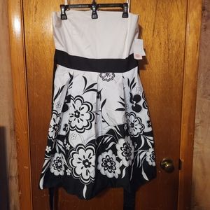 Y2K Vintage strapless sundress NWT